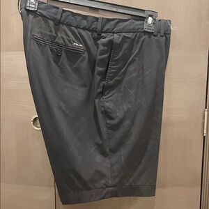 Ralph Lauren Men's Dark Gray Flat Front Shorts